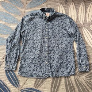 Brooks Brothers Red Fleece Men’s Nautical Rope Casual Long Sleeve Button Down XL